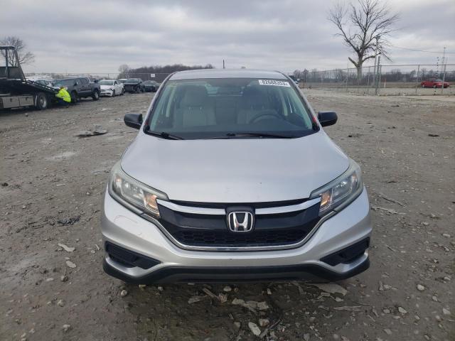 5J6RM4H3XFL054005 - 2015 HONDA CR-V LX SILVER photo 5