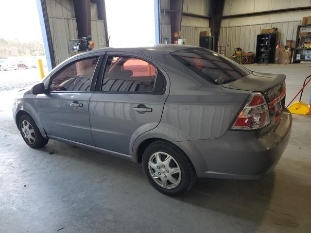 KL1TD5DE4AB131966 - 2010 CHEVROLET AVEO LS GRAY photo 2