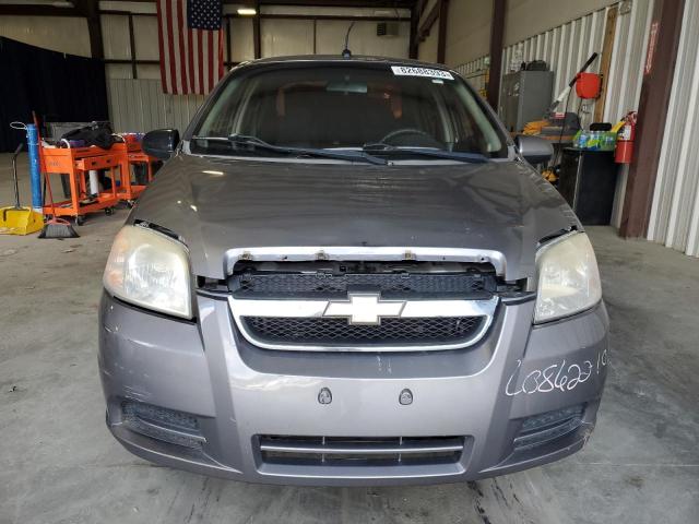 KL1TD5DE4AB131966 - 2010 CHEVROLET AVEO LS 灰色 照片 5
