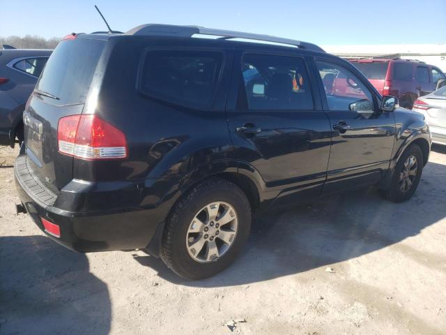 KNDJJ741495021799 - 2009 KIA BORREGO LX BLACK photo 3