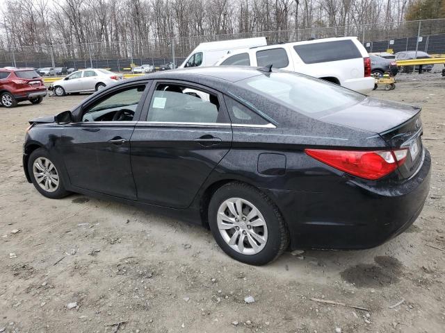 5NPEB4AC3BH303456 - 2011 HYUNDAI SONATA GLS BLACK photo 2