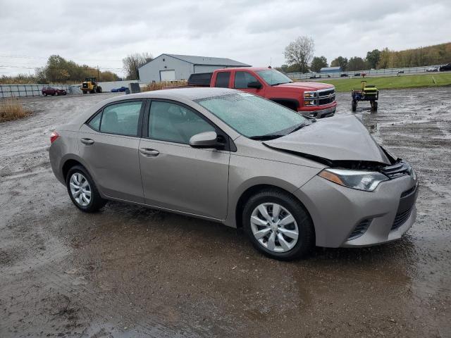 5YFBURHE6GP470924 - 2016 TOYOTA COROLLA L TAN photo 4