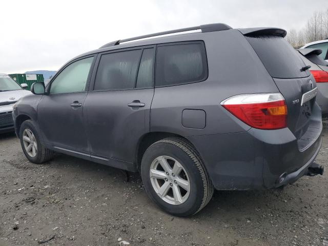 JTEES41A882057377 - 2008 TOYOTA HIGHLANDER GRAY photo 2