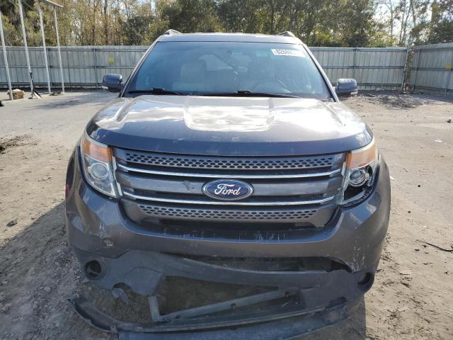 1FM5K7F88FGC69820 - 2015 FORD EXPLORER LIMITED GRAY photo 5