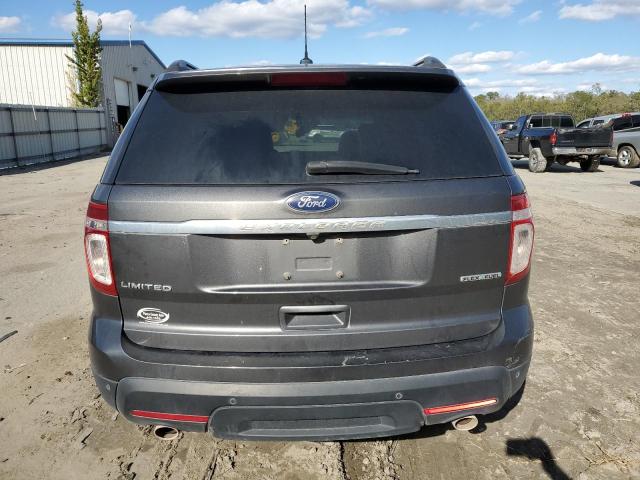 1FM5K7F88FGC69820 - 2015 FORD EXPLORER LIMITED GRAY photo 6