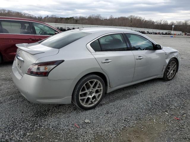 1N4AA5APXDC800356 - 2013 NISSAN MAXIMA S SILVER photo 3