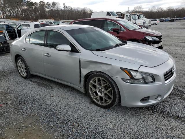 1N4AA5APXDC800356 - 2013 NISSAN MAXIMA S SILVER photo 4