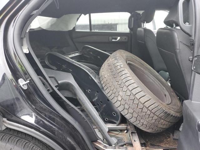 1FM5K8AB7NGA27592 - 2022 FORD EXPLORER POLICE INTERCEPTOR أسود صورة 10