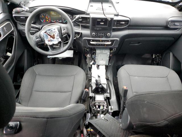 1FM5K8AB7NGA27592 - 2022 FORD EXPLORER POLICE INTERCEPTOR أسود صورة 8