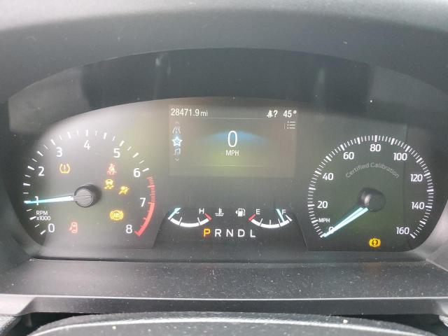 1FM5K8AB7NGA27592 - 2022 FORD EXPLORER POLICE INTERCEPTOR أسود صورة 9