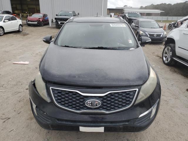 KNDPC3A66B7168133 - 2011 KIA SPORTAGE EX BLACK photo 5