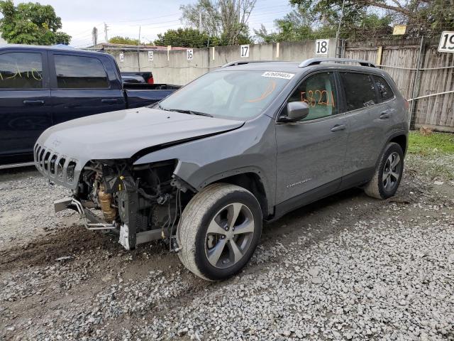 1C4PJMDX9MD133705 - 2021 JEEP CHEROKEE LIMITED GRAY photo 1