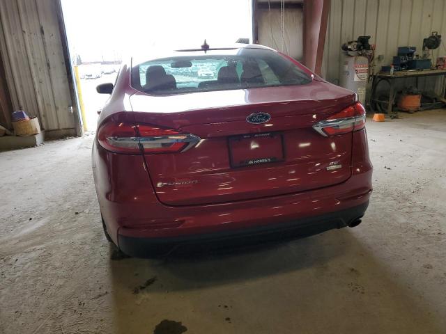 3FA6P0HD8LR146816 - 2020 FORD FUSION SE RED photo 6