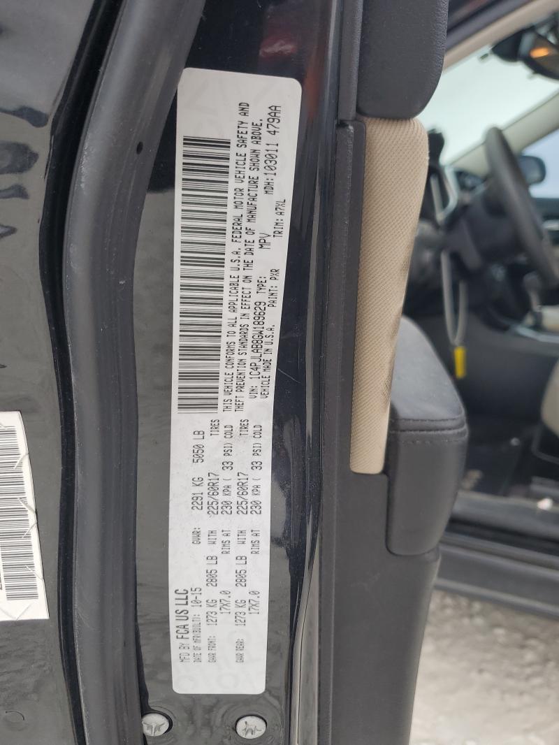 1C4PJLAB8GW189629 - 2016 JEEP CHEROKEE SPORT CHARCOAL photo 14