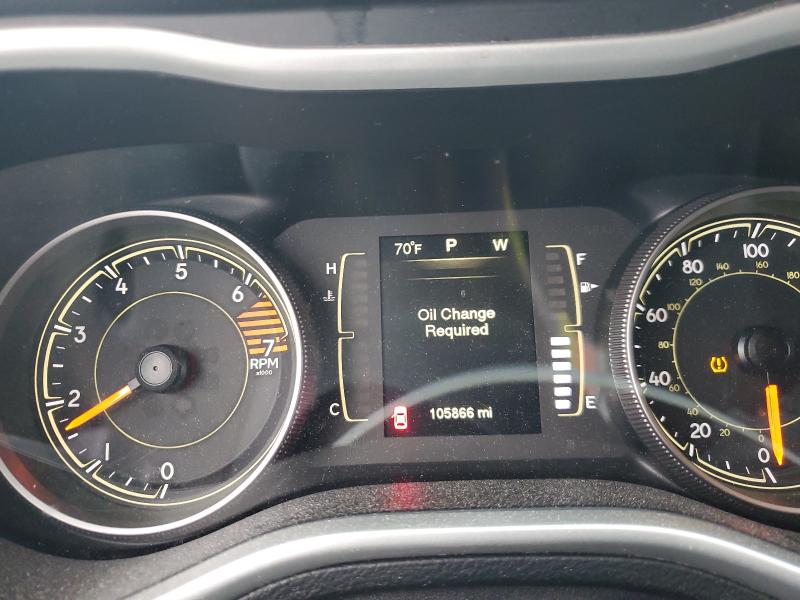 1C4PJLAB8GW189629 - 2016 JEEP CHEROKEE SPORT CHARCOAL photo 9