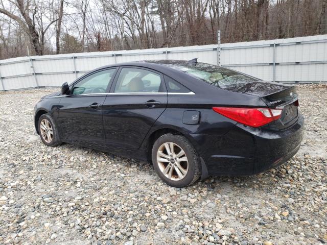 5NPEB4AC5CH401129 - 2012 HYUNDAI SONATA GLS BLACK photo 2