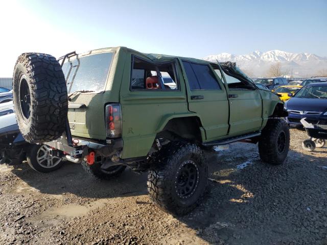 1J4FJ28S3VL602495 - 1997 JEEP CHEROKEE SE GREEN photo 3