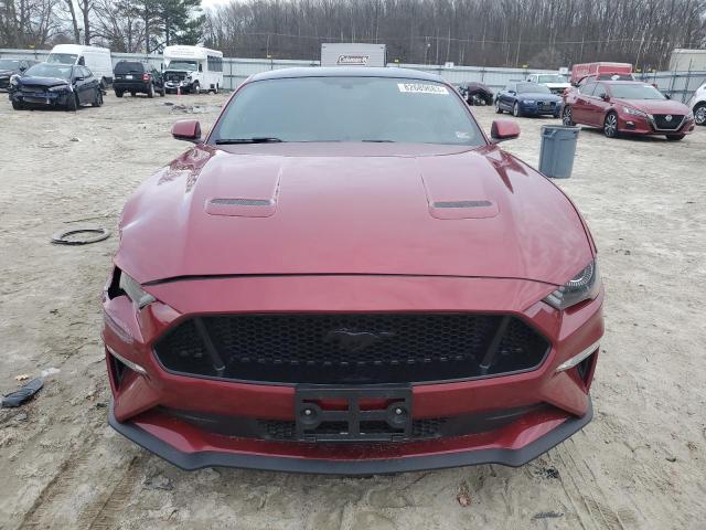 1FA6P8CF1J5129136 - 2018 FORD MUSTANG GT BURGUNDY photo 5