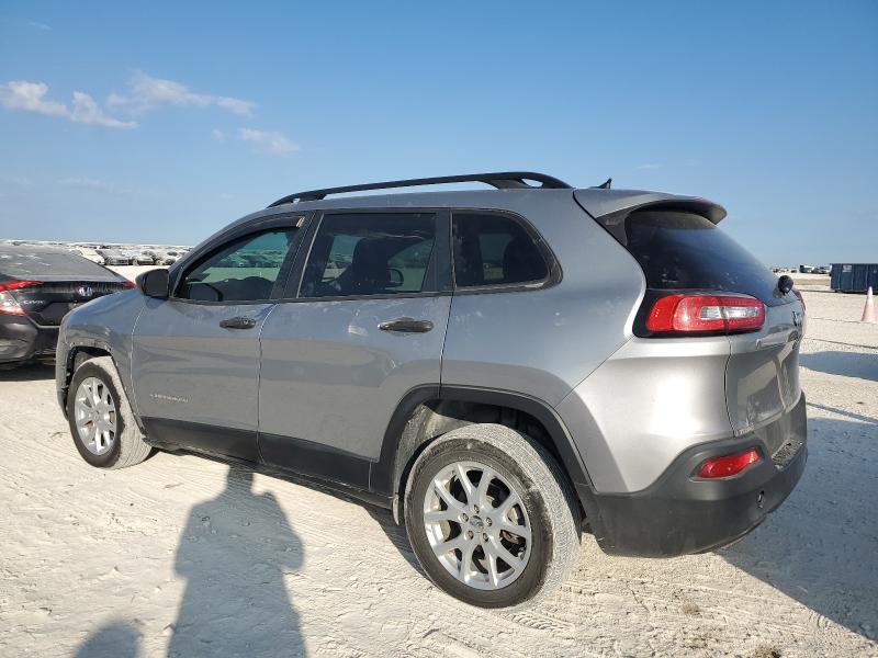 1C4PJLABXHW559013 - 2017 JEEP CHEROKEE SPORT Gümüş foto 2