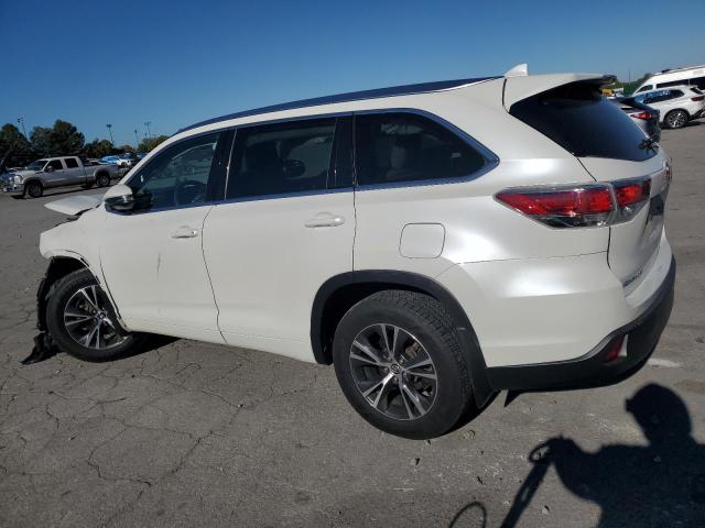 5TDJKRFH8GS276711 - 2016 TOYOTA HIGHLANDER XLE أبيض صورة 2