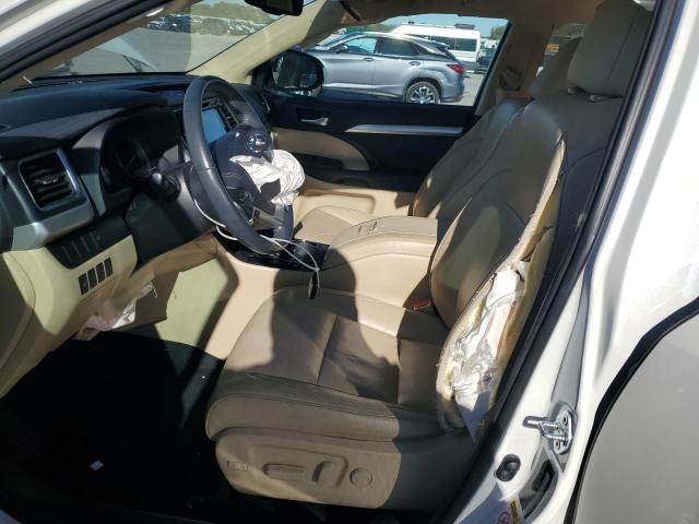 5TDJKRFH8GS276711 - 2016 TOYOTA HIGHLANDER XLE أبيض صورة 7