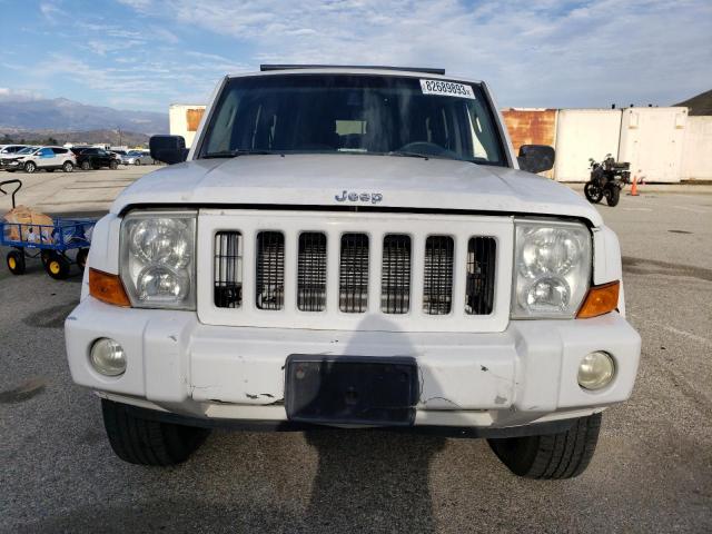 1J8HH48K06C349250 - 2006 JEEP COMMANDER WHITE photo 5