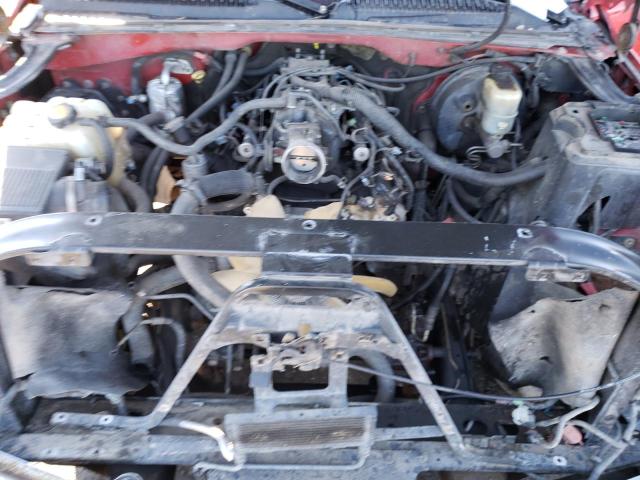 2GCEK19T511391753 - 2001 CHEVROLET SILVERADO K1500 RED photo 11