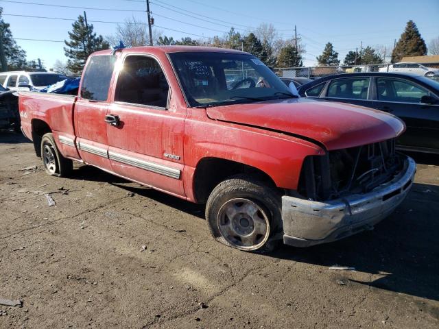 2GCEK19T511391753 - 2001 CHEVROLET SILVERADO K1500 RED photo 4