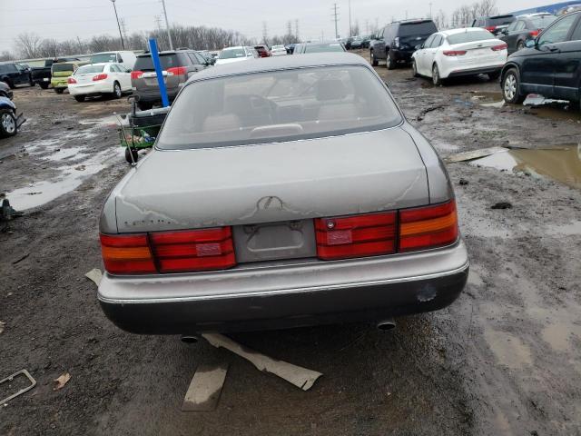 JT8UF11EXM0073221 - 1991 LEXUS LS 400 BEIGE photo 6