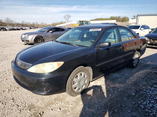 4T1BE30K66U127961 - 2006 TOYOTA CAMRY LE BLACK photo 1