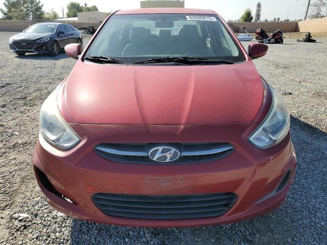 KMHCT4AE9FU882532 - 2015 HYUNDAI ACCENT GLS RED photo 5