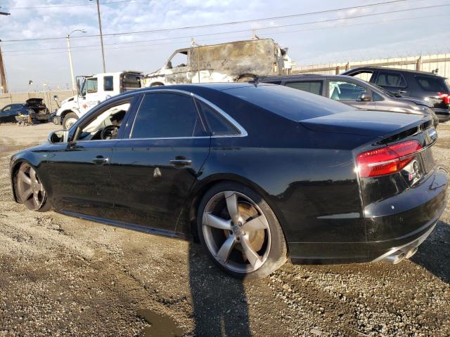 WAUJSAFD7GN003941 - 2016 AUDI S8 QUATTRO BLACK photo 2