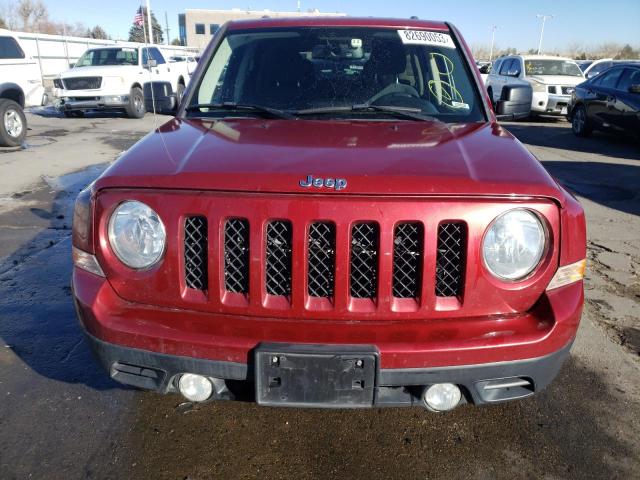 1C4NJRFB2FD154954 - 2015 JEEP PATRIOT LATITUDE RED photo 5