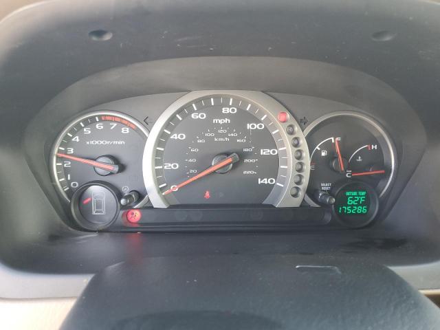 5FNYF18525B048230 - 2005 HONDA PILOT EXL BEIGE photo 9