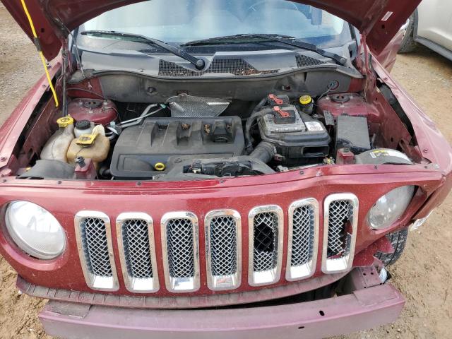 1C4NJPFB8ED603881 - 2014 JEEP PATRIOT LATITUDE RED photo 11