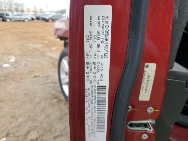 1C4NJPFB8ED603881 - 2014 JEEP PATRIOT LATITUDE RED photo 13