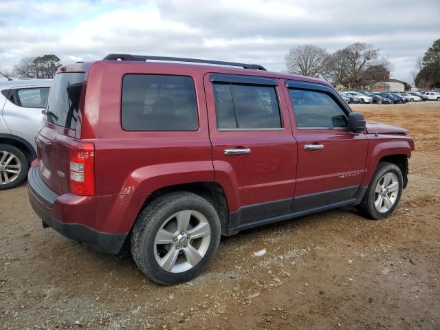 1C4NJPFB8ED603881 - 2014 JEEP PATRIOT LATITUDE RED photo 3