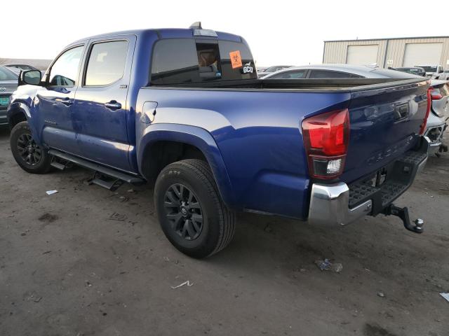 3TMAZ5CN6NM162623 - 2022 TOYOTA TACOMA DOUBLE CAB BLUE photo 2