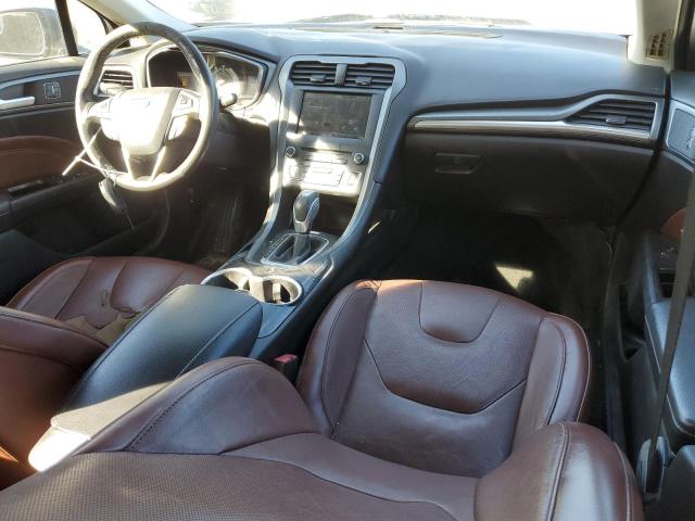 3FA6P0H97GR351609 - 2016 FORD FUSION SE GRAY photo 8