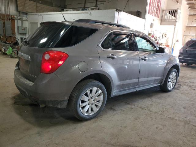 2CNFLPE52B6415180 - 2011 CHEVROLET EQUINOX LT BROWN photo 3