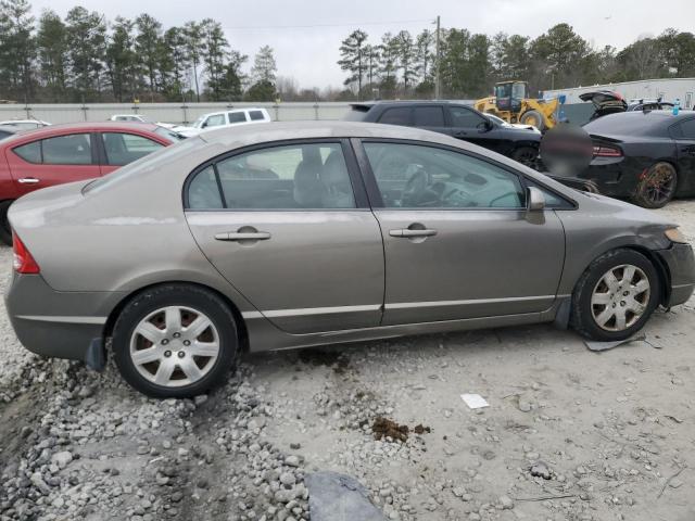 2HGFA16578H516882 - 2008 HONDA CIVIC LX BEIGE photo 3