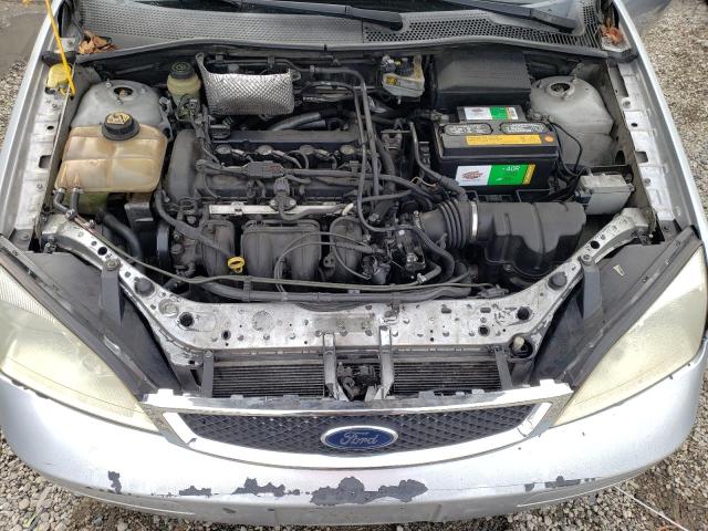 3FAFP31N15R149886 - 2005 FORD FOCUS ZX3 GRAY photo 11