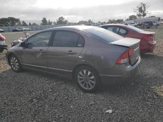 1HGFA16829L024131 - 2009 HONDA CIVIC EX GRAY photo 2