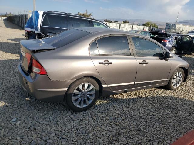 1HGFA16829L024131 - 2009 HONDA CIVIC EX GRAY photo 3