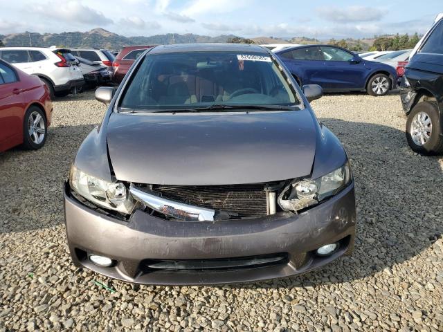 1HGFA16829L024131 - 2009 HONDA CIVIC EX GRAY photo 5