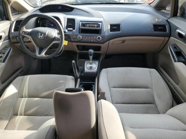 1HGFA16829L024131 - 2009 HONDA CIVIC EX GRAY photo 8