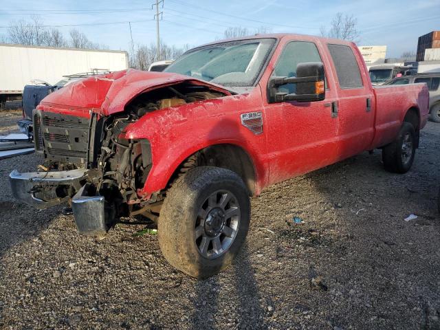 1FTWW31R58EA45845 - 2008 FORD F350 SRW SUPER DUTY RED photo 1