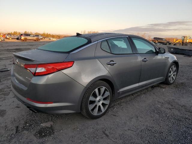 5XXGR4A67CG045650 - 2012 KIA OPTIMA SX GRAY photo 3