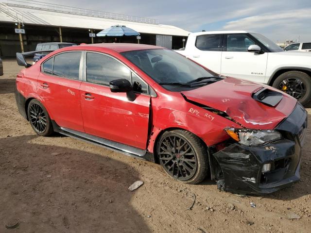 JF1VA2M61G9832763 - 2016 SUBARU WRX STI RED photo 4