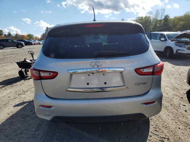 5N1AL0MMXEC524637 - 2014 INFINITI QX60 SILVER photo 6